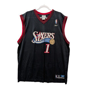 Y2K Philadelphia Seventy Sixers NBA Basketball Jersey